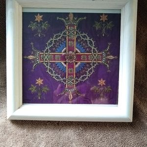 Cross Art framed